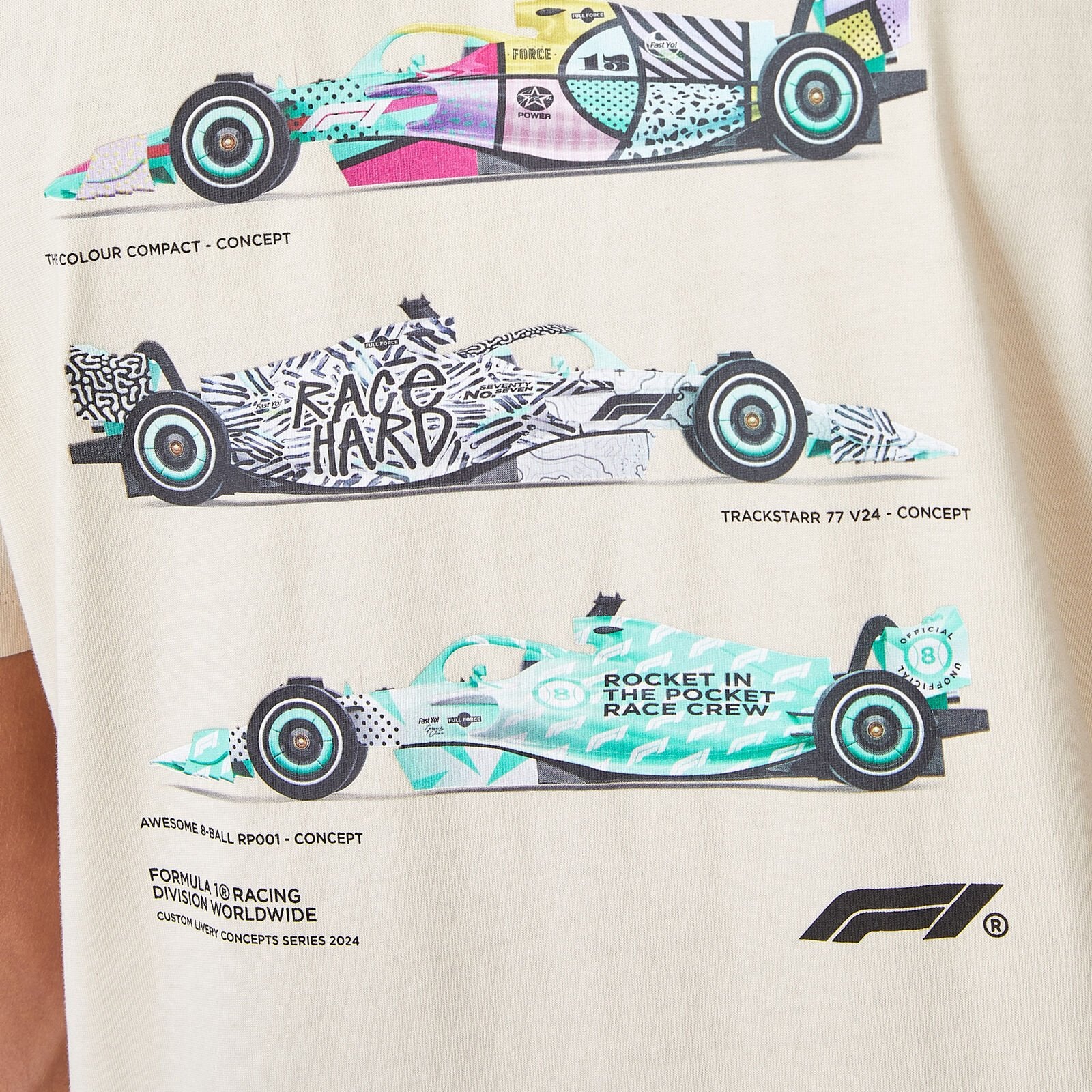 Car Graphic T-shirt - F1 Collection