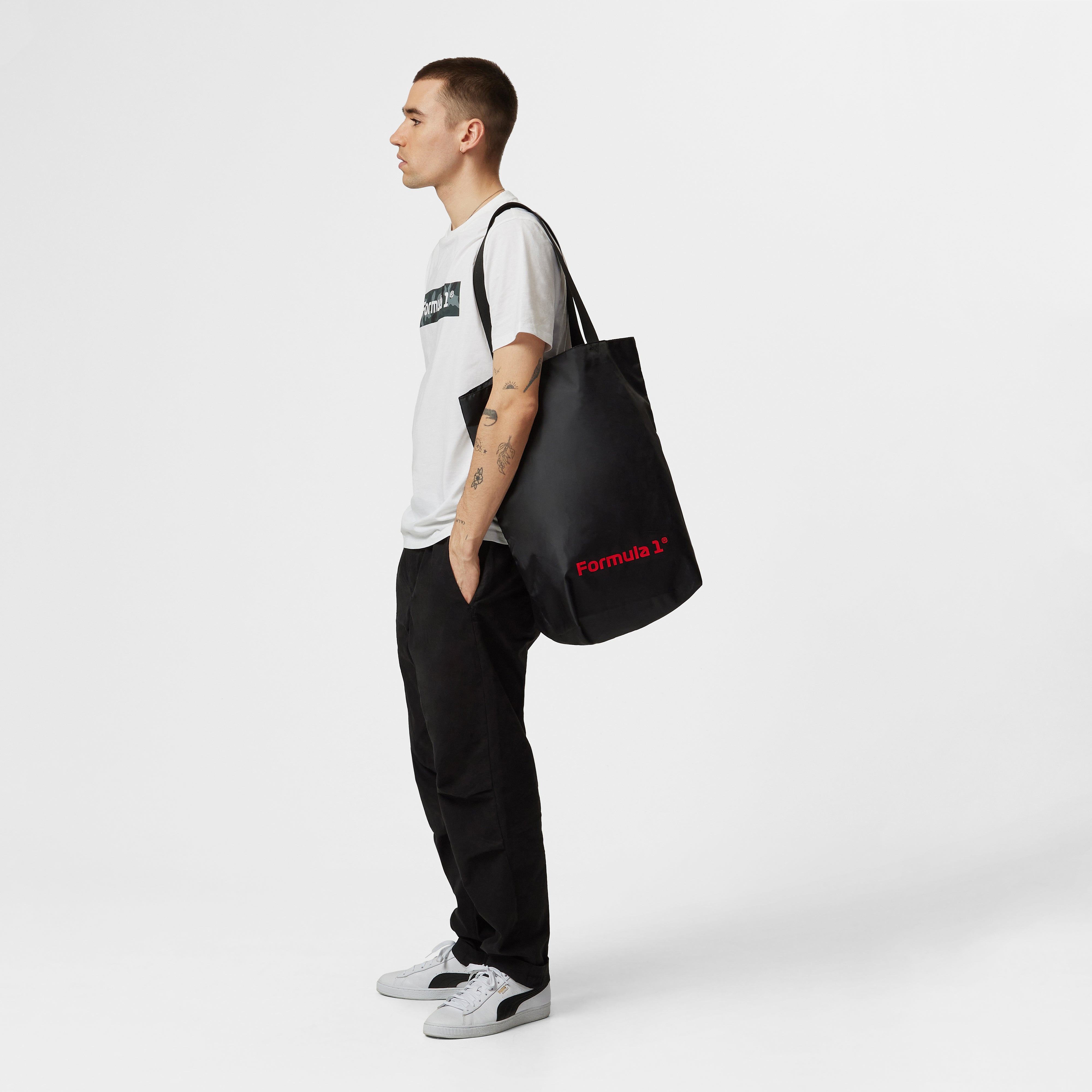 F1  LOGO TOTE BAG