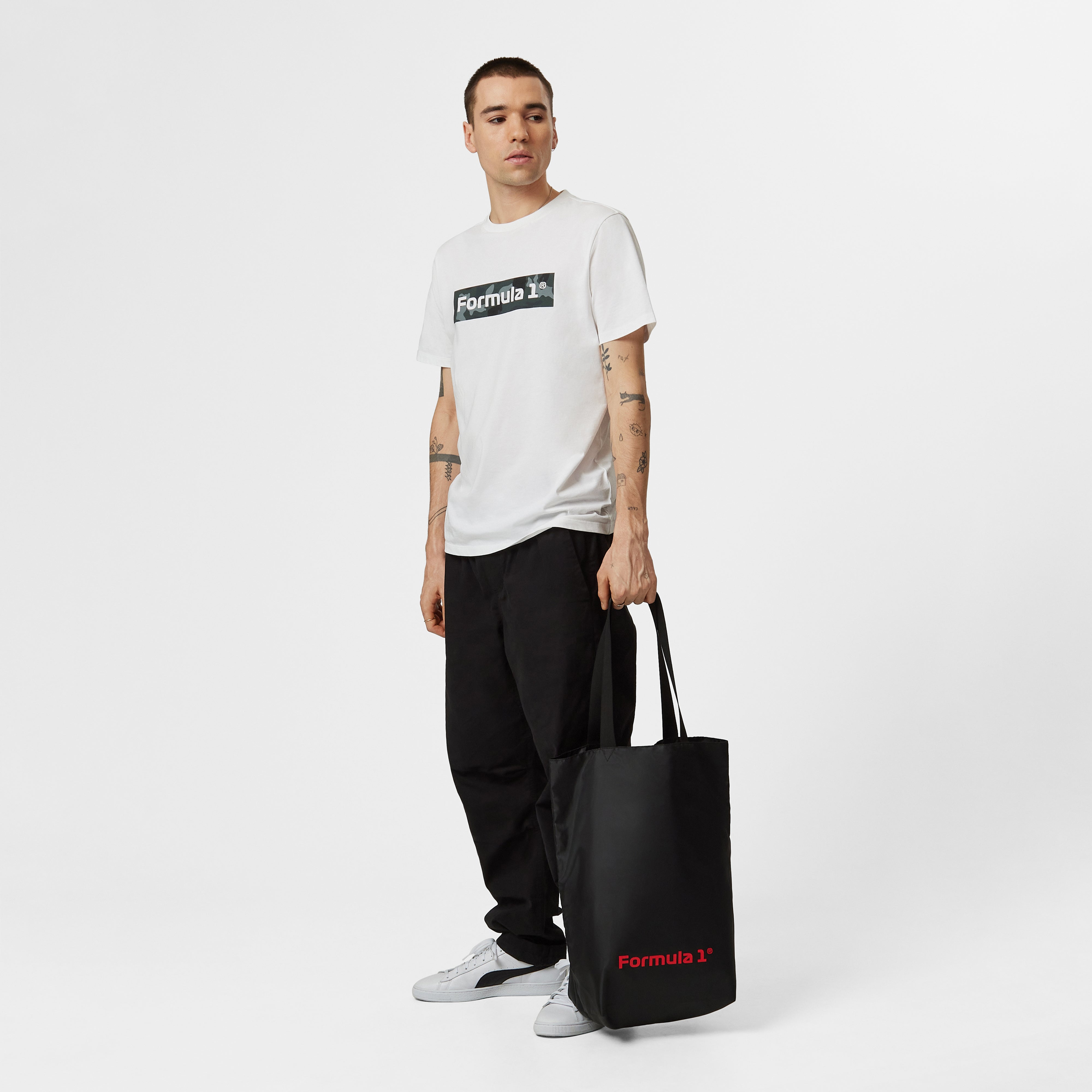 F1  LOGO TOTE BAG