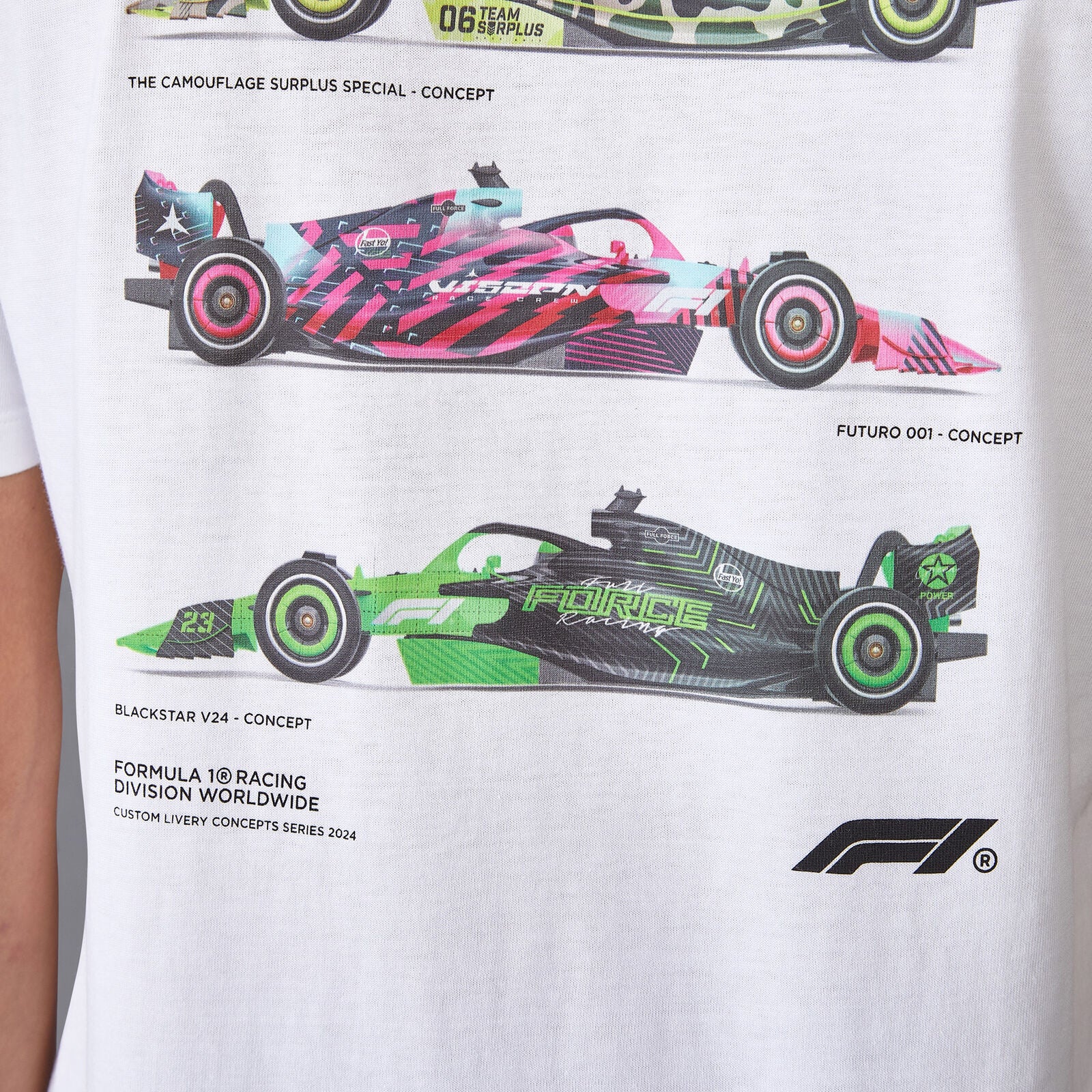 Car Graphic T-shirt - F1 Collection
